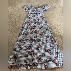Girl’s long summer dress